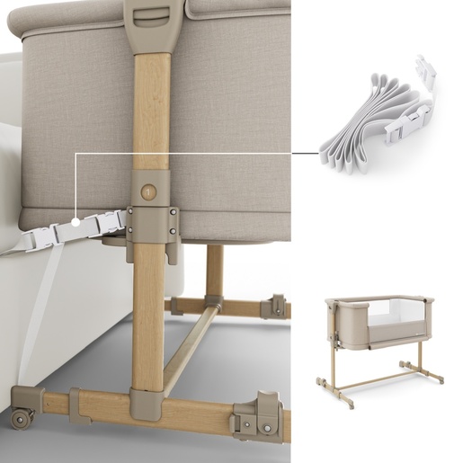 KINDERKRAFT KOLEVKA NESTE GROW 2 BEIGE KLNEEGR2BEG0000