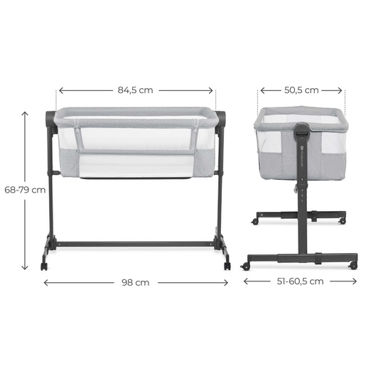 KINDERKRAFT KOLEVKA 2U1 NESTEE UP 2 GREY KLNEE002LGR0000