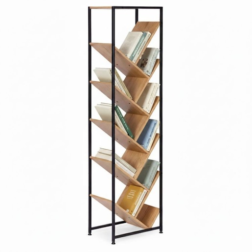 ModernHome Geometrijska polica za knjige, loft stil – SJ4027150TL-19