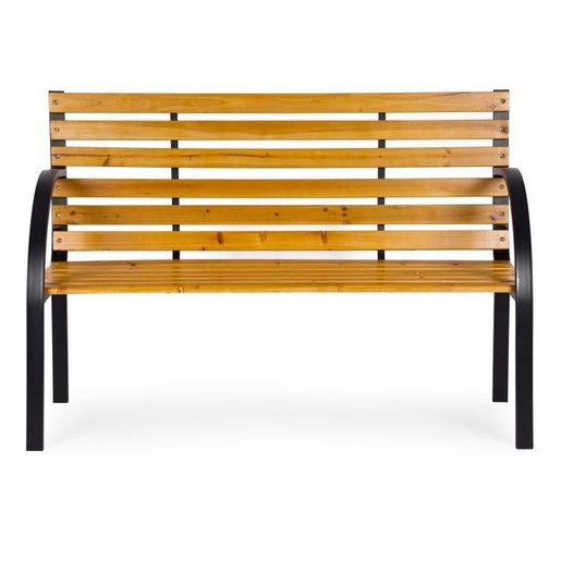 MULTIGARDEN Drvena baštenska klupa sa naslonom 122×57 cm - WYI-XG2088