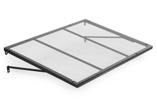 MULTIGARDEN Nadstrešnica za ulazna vrata 113 × 80 cm sa UV zaštitom – AW-080
