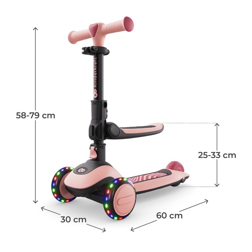 KINDERKRAFT TROTINET HALLEY 2 PINK KRHALL02PNK0000