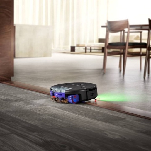 Dyson robotski usisivač Spot Scrub Ai, 18000 Pa, crni