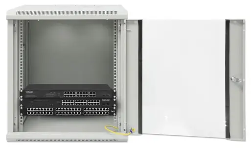 Rack orman Intellinet 711890 19"/12U 570x600x635/staklena vrata/bravica