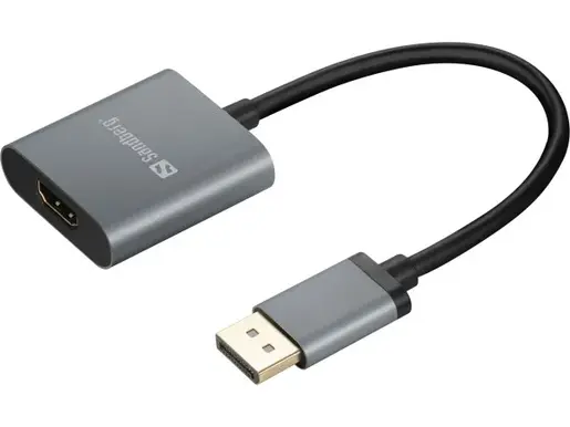 Adapter Sandberg DisplayProt 1.4- HDMI M/F 2.0 4K 509-19