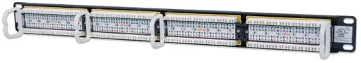 Patch panel Manhattan 520959 19"/1U Cat6/24 port