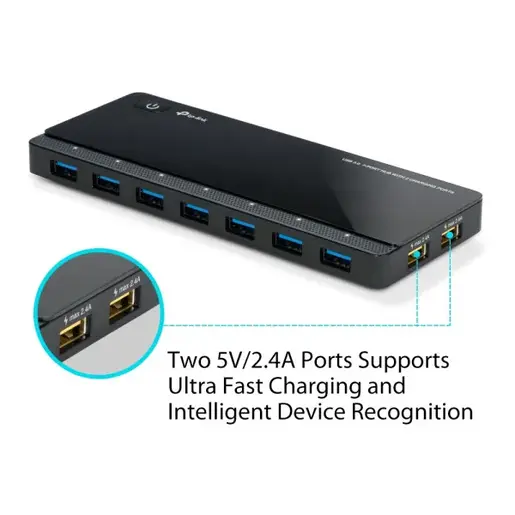 USB HUB 7 port TP-Link UH720 3.0 5V/2.4A