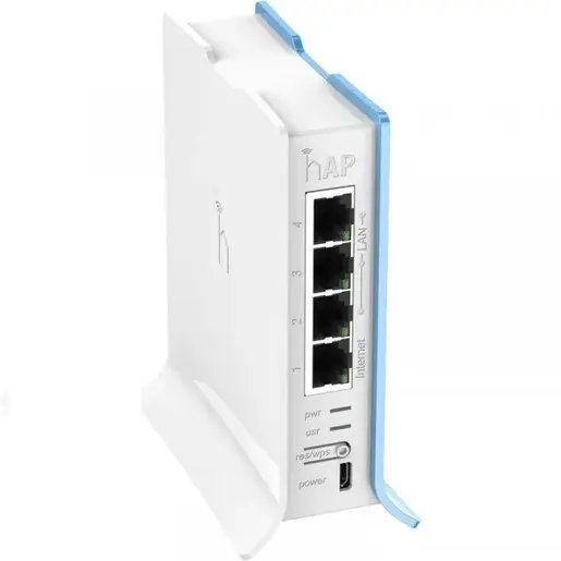 MikroTik RB941-2nD-TC hAP lite WiFi 2.4GHz ruter 300Mb/s