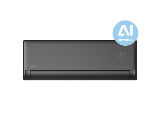 Midea inverter klima EZB-12RD6-I, 12000 BTU, 3.5 kW, Crna