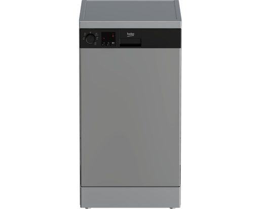 Beko mašina za pranje sudova DVS05031SB, 10 kompleta, slim, Siva