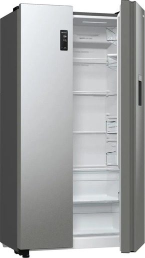Gorenje side by side frižider NRR9185EAXLWD, 547 l, NoFrost, siva
