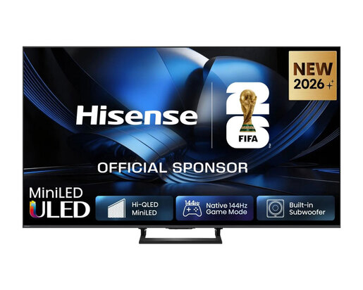 Hisense ULED Mini-LED TV 65" 65U7SE, 4K Ultra HD, VIDAA Smart OS