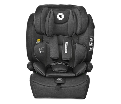 LORELLI AUTO SEDIŠTE ADVENTURE I-SIZE (76-150cm) - BLACK (YC13)