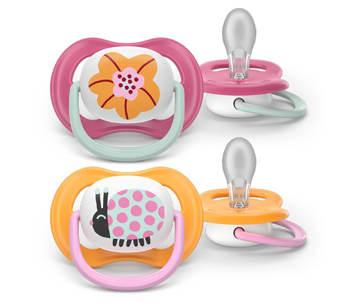 AVENT VARALICA STHR AIR COLL 6-18M 2KOM PINK/ORANGE