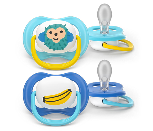 AVENT VARALICA STHR AIR COLL 6-18M 2KOM BLUE/YELLOW