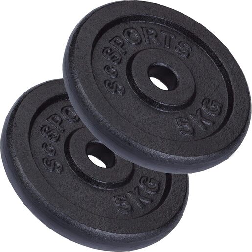 Scsports Tegovi od livenog gvožđa 30/31 mm 10 kg