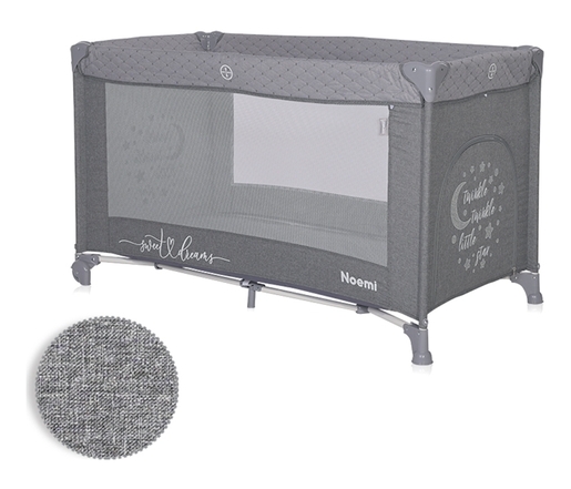 LORELLI PRENOSIVI KREVET NOEMI 1 NIVO - COOL GREY STAR