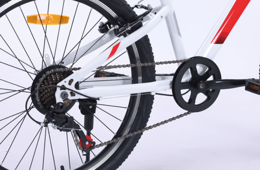 Dečiji bicikl Xplorer WANAKA White-Red 24"
