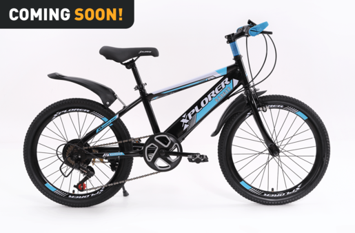 Dečiji bicikl Xplorer Ranger black-blue 20"