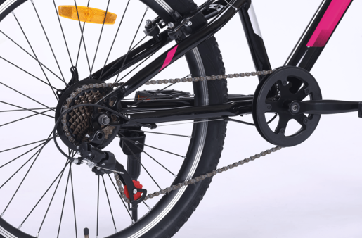 Dečiji bicikl Xplorer WANAKA Black-pink 24"