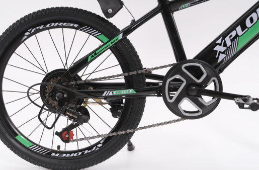 Dečiji bicikl Xplorer Ranger black-green 20"