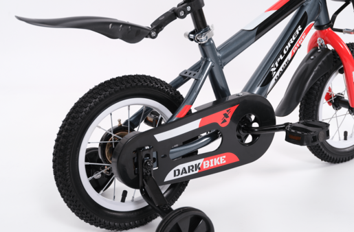 Xplorer dečiji bicikl DARK black-red 12"