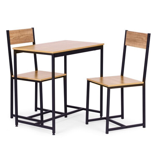 ModernHome Set za trpezariju 2 stolice + sto CZCY805077TO
