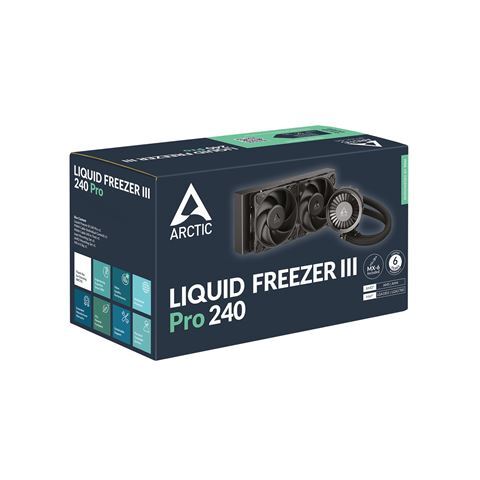 Vodeno hlađenje za procesor Arctic Liquid Freezer III Pro 240 (black)