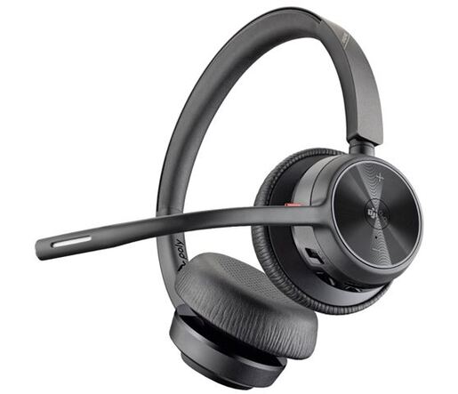 HP Poly Voyager 4320 Headset + BT700 dongle + Charging Stand