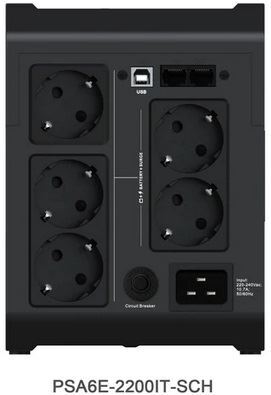 Vertiv PSA6E-2200IT-SCH 5 x šuko