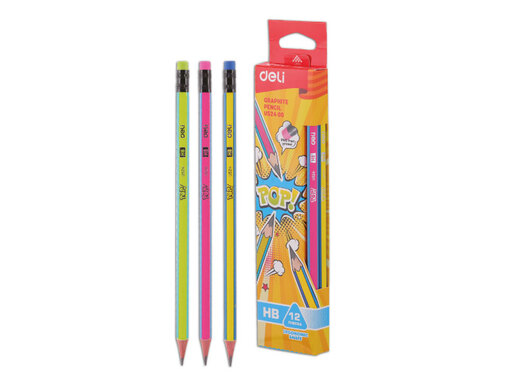 DELI GRAFITNE OLOVKE TROUGAONE HB 1/12 EU52400