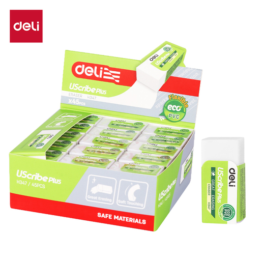DELI GUMICA USCRIBE PLUS - FLEX EKO PVC 33x15x12mm BELA EH347