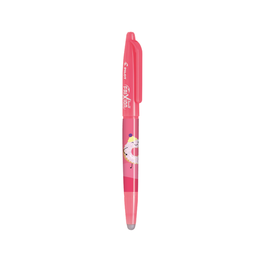 PILOT ROLER FANCY WINTER FRIXION BALL 0.7 KORALNO ROZE, plavi ispis