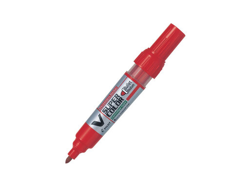 PILOT MARKER V SUPER COLOR OK.VRH CRVENI