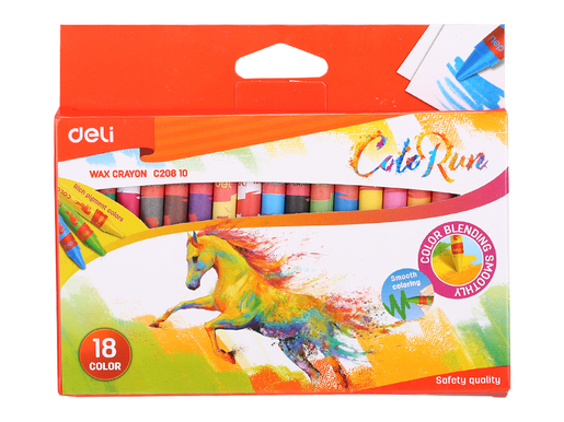DELI VOŠTANE BOJICE OKRUGLE 1/18 EC20810