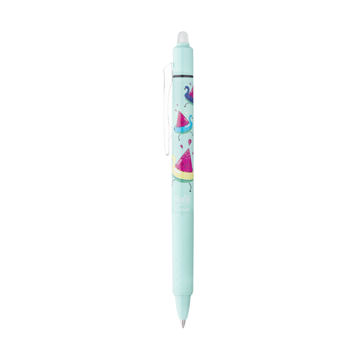 PILOT ROLER FANCY POOL PARTY 26 FRIXION BALL CLICKER 0.7 ZELENA - CRNI ISPIS