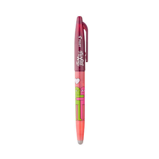PILOT ROLER FRIENDS FRIXION BALL 0.7 KORALNO ROZE - PLAVI ISPIS