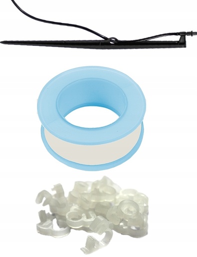 CHOMIK Set za navodnjavanje kap po kap sa 10 rotacionih mikro-prskalica RIG5072