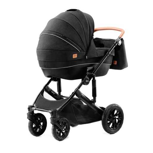 KINDERKRAFT KOLICA ZA BEBE 3U1 PRIME MINK PRO BLACK KSPRIM00BLK300I