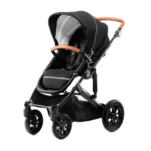 KINDERKRAFT KOLICA ZA BEBE 3U1 PRIME MINK PRO BLACK KSPRIM00BLK300I