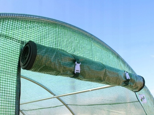 CHOMIK Baštenski plastenik za paradajz – zeleni, 200 × 77 × 168/146 cm 5507 TUN5507