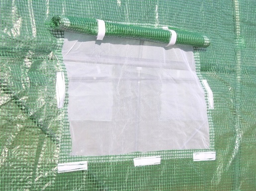 CHOMIK Baštenski plastenik za paradajz – zeleni, 200 × 77 × 168/146 cm 5507 TUN5507