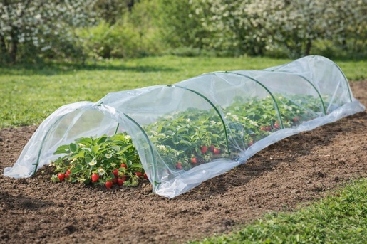 CHOMIK Sklopivi mini plastenik za baštu, folija 1,5 × 4 m. EVA5917