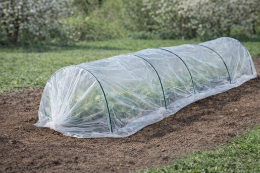 CHOMIK Sklopivi mini plastenik za baštu, folija 1,5 × 4 m. EVA5917