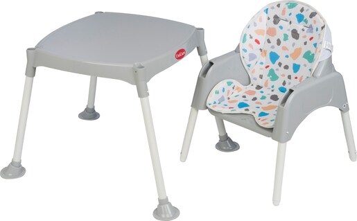 Playtime Stolica za hranjenje 2/1 siva 614