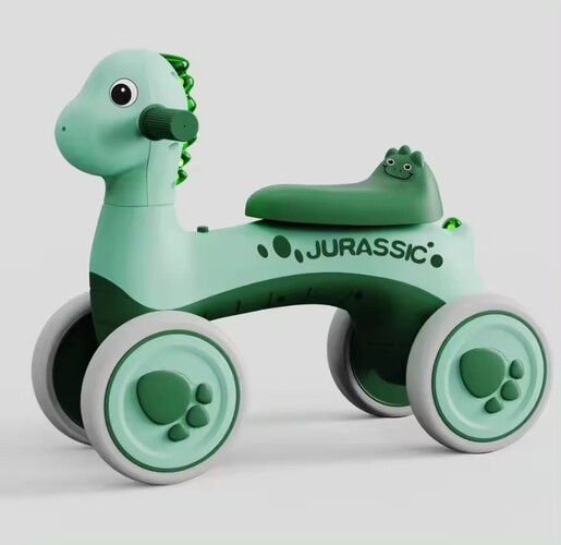Dino guralica zelena 676