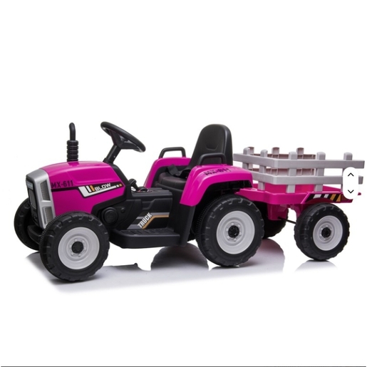 Winnerbike Traktor na akumulator tract xmx611 pink Bck0942