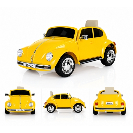 Winnerbike Automobil na akumulator vw beetle je1818 yellow Bck0940