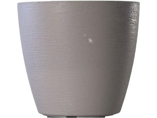 GARDINO saksija GLAMOUR LUX 24 CM L svetlo-siva