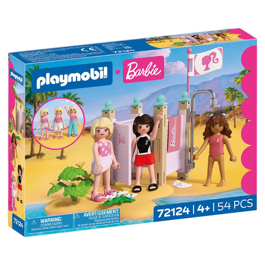 Playmobil Barbie Kabine za presvlačenje na plaži
